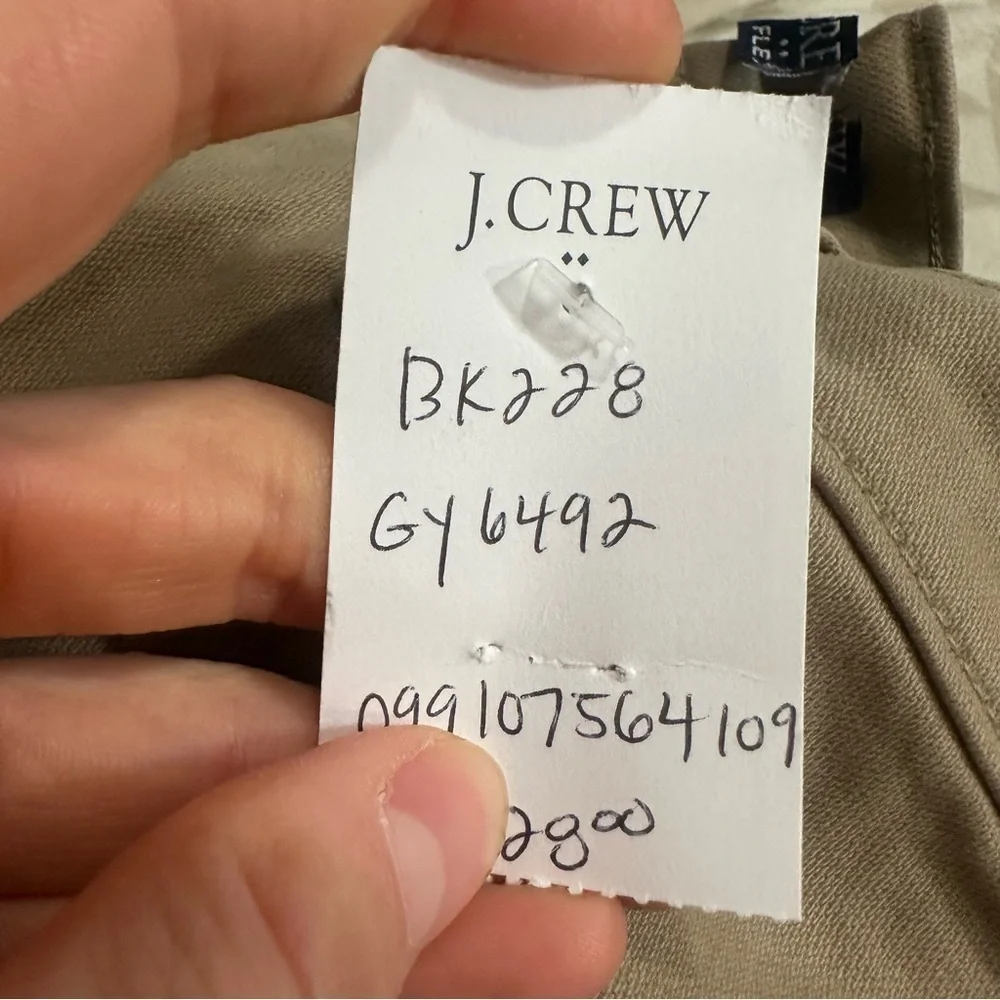 J. Crew 91% cotton